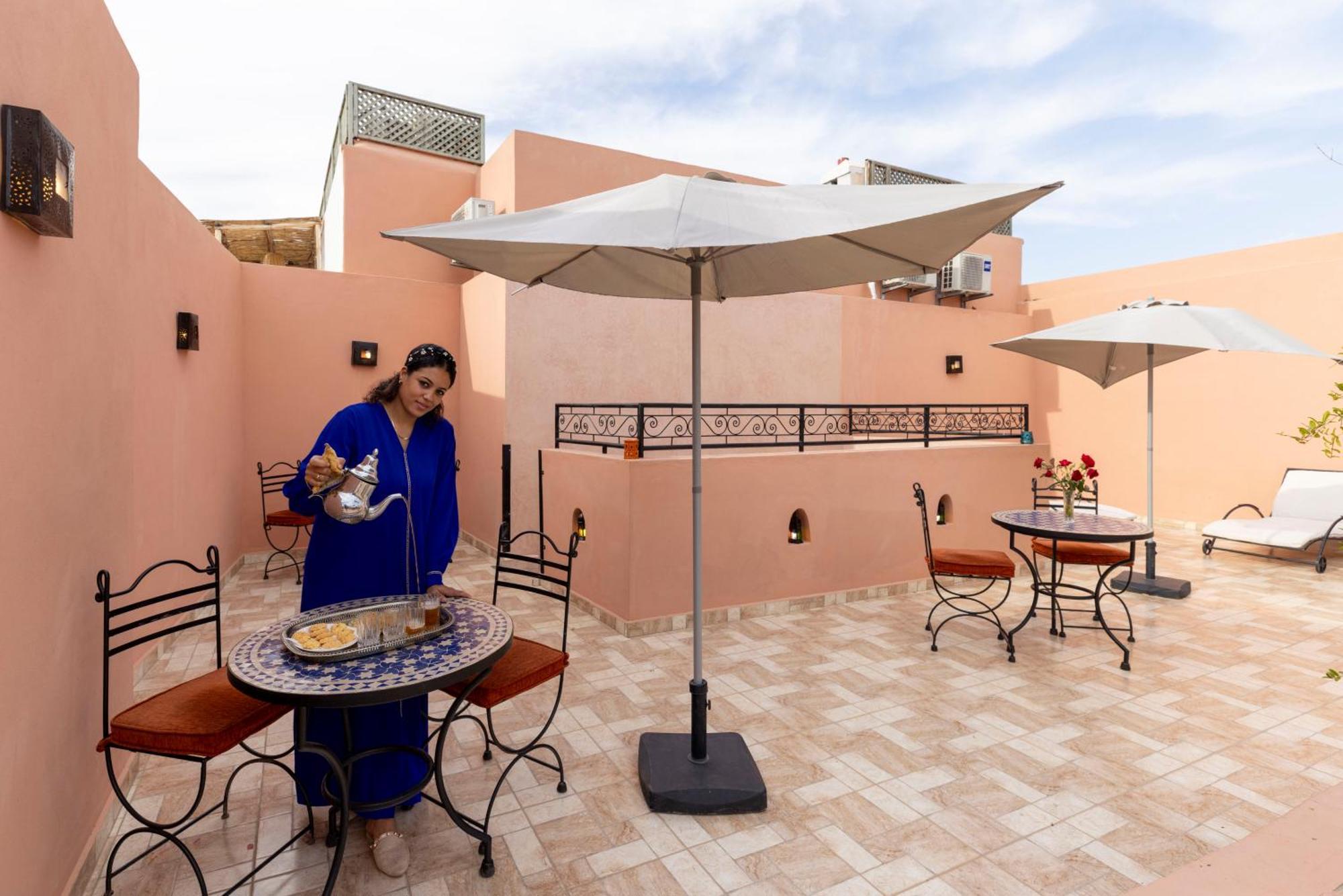 Riad Arbre Bleu Marrakesh Eksteriør bilde